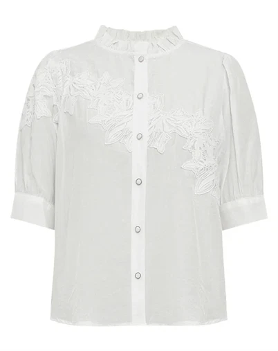 Gossia - MilGO Ellie Bluse - Off White 